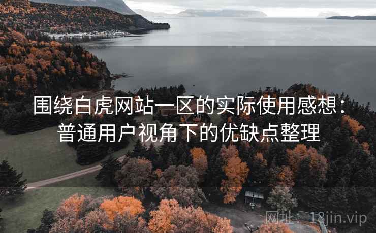 围绕白虎网站一区的实际使用感想：普通用户视角下的优缺点整理  第2张