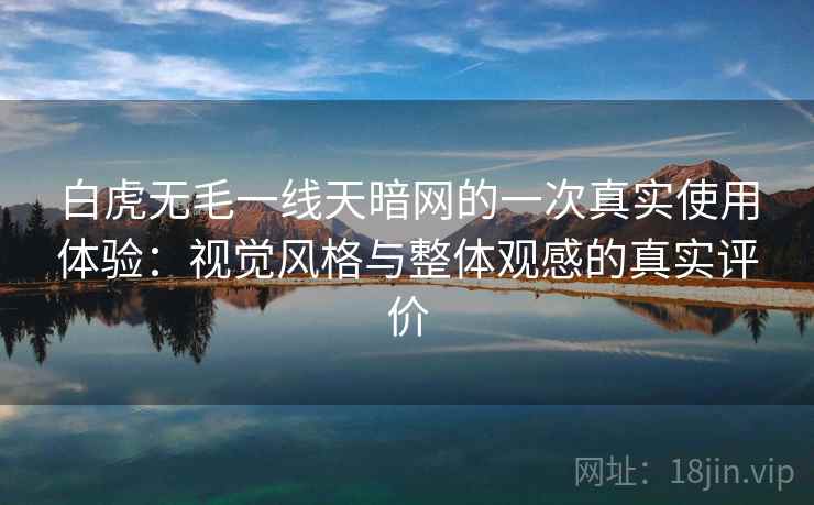 白虎无毛一线天暗网的一次真实使用体验：视觉风格与整体观感的真实评价  第2张