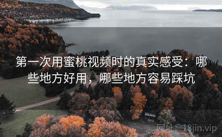 第一次用蜜桃视频时的真实感受：哪些地方好用，哪些地方容易踩坑  第2张