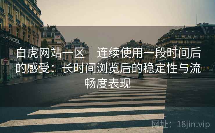 白虎网站一区｜连续使用一段时间后的感受：长时间浏览后的稳定性与流畅度表现  第1张