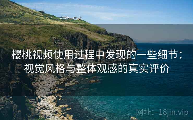 樱桃视频使用过程中发现的一些细节：视觉风格与整体观感的真实评价  第1张