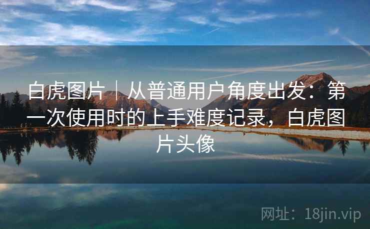 白虎图片｜从普通用户角度出发：第一次使用时的上手难度记录，白虎图片头像  第1张
