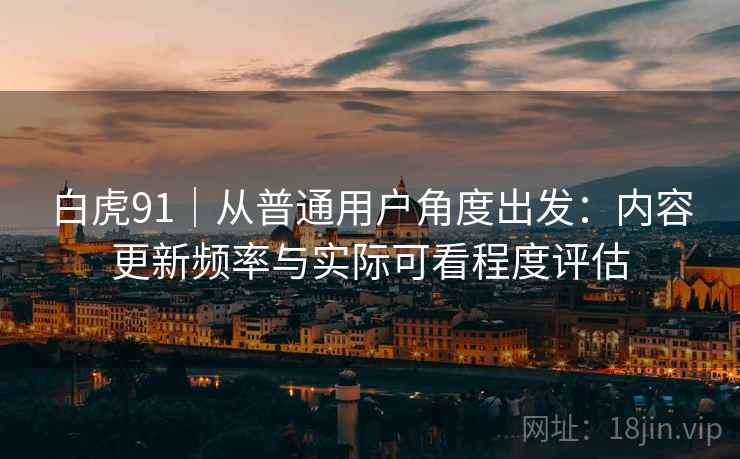 白虎91｜从普通用户角度出发：内容更新频率与实际可看程度评估  第2张